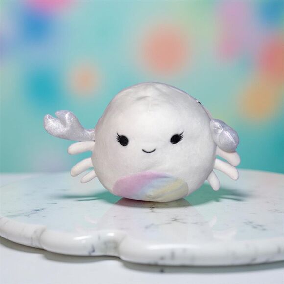 NWT Squishmallow Magela White Crab 8” - Picture 1 of 4